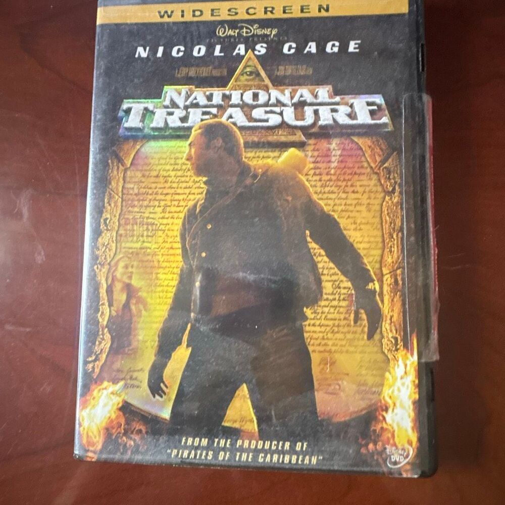 National Treasure Movie, DVD, Walt Disney, Good Condition